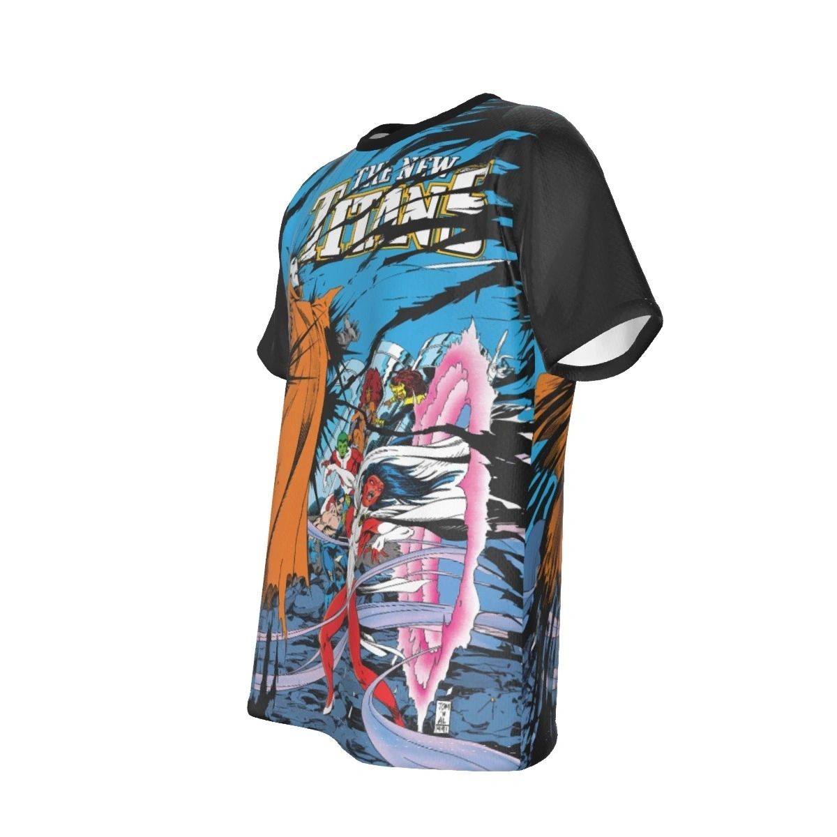 NEW TEEN TITANS 84 COVER ALL OVER PRINT SHIRT AND TANK TOP - PHANTASM