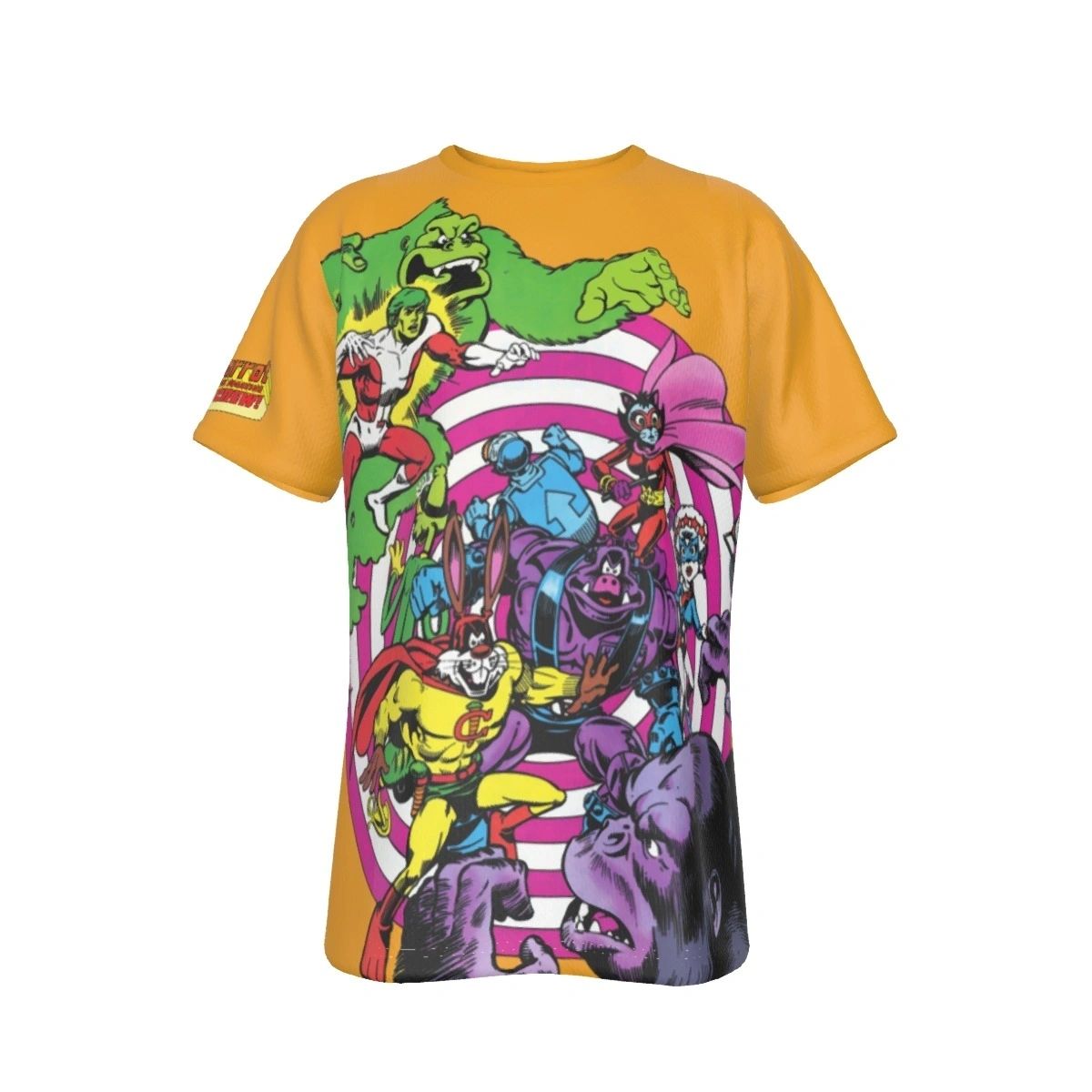 CAPT CARROT AND ZOO CREW 20 COVER ALL OVER SHIRT AND TANK TOP - BEAST BOY