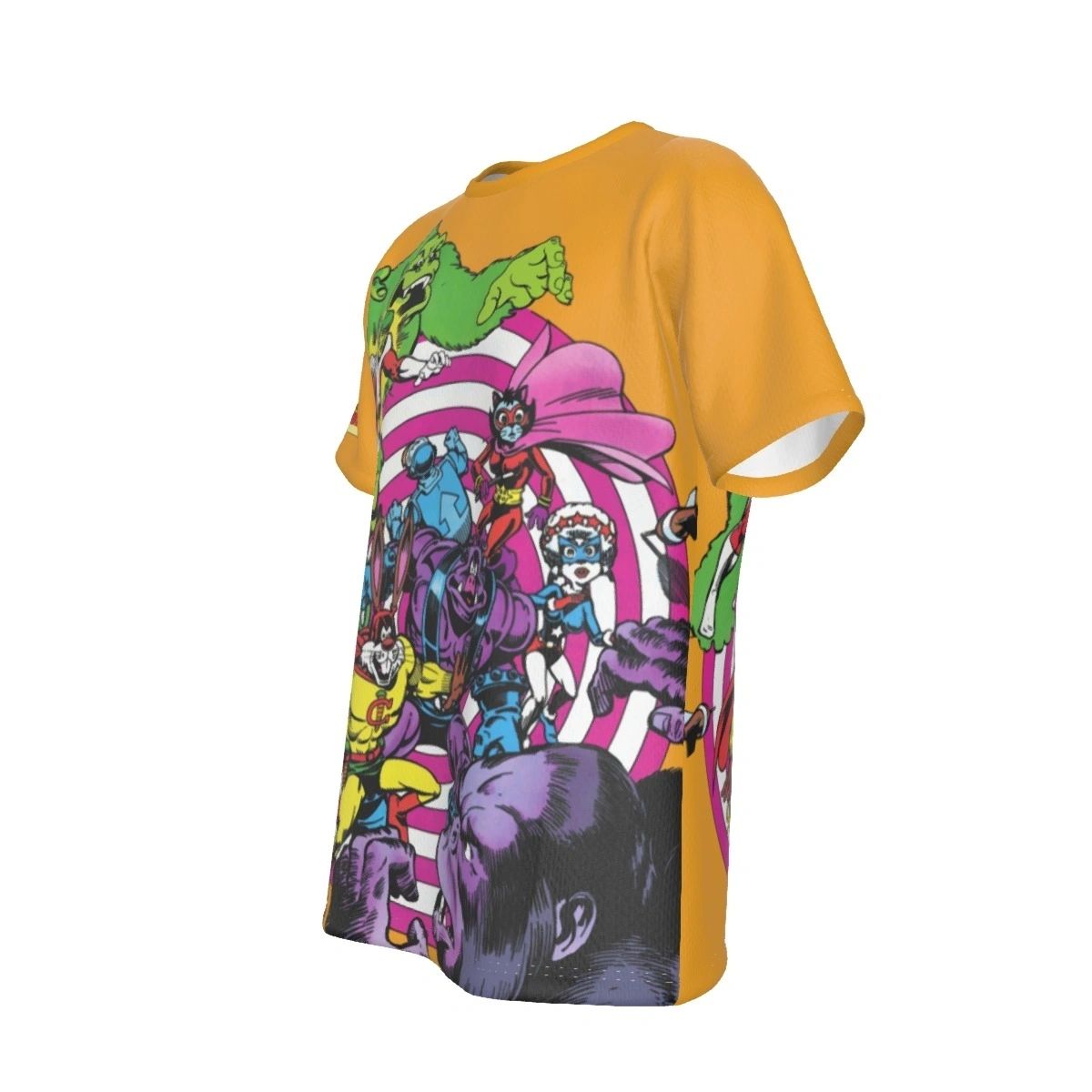 CAPT CARROT AND ZOO CREW 20 COVER ALL OVER SHIRT AND TANK TOP - BEAST BOY