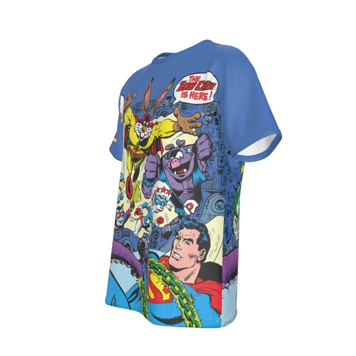 CAPT CARROT AND ZOO CREW 1 COVER ALL OVER SHIRT AND TANK TOP - SUPERMAN
