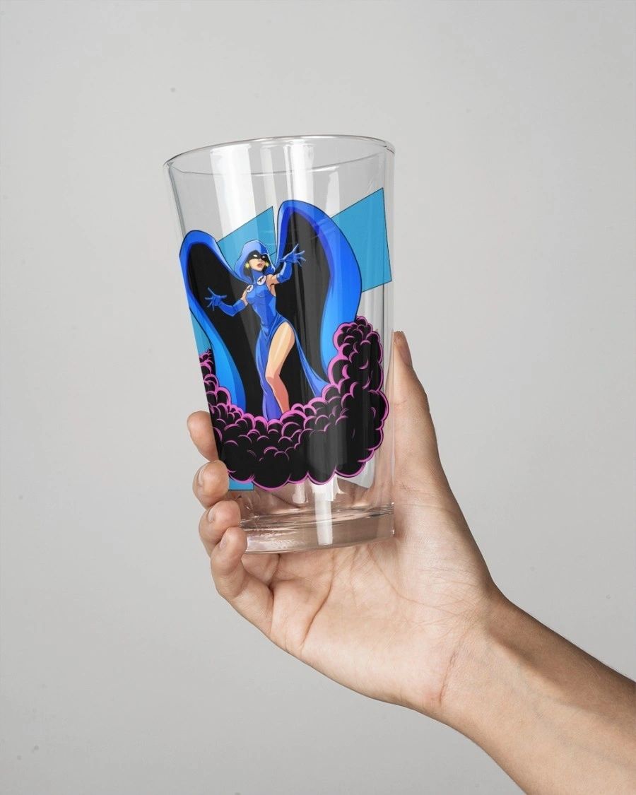 RAVEN READY Pint Glass (with Free Shipping)