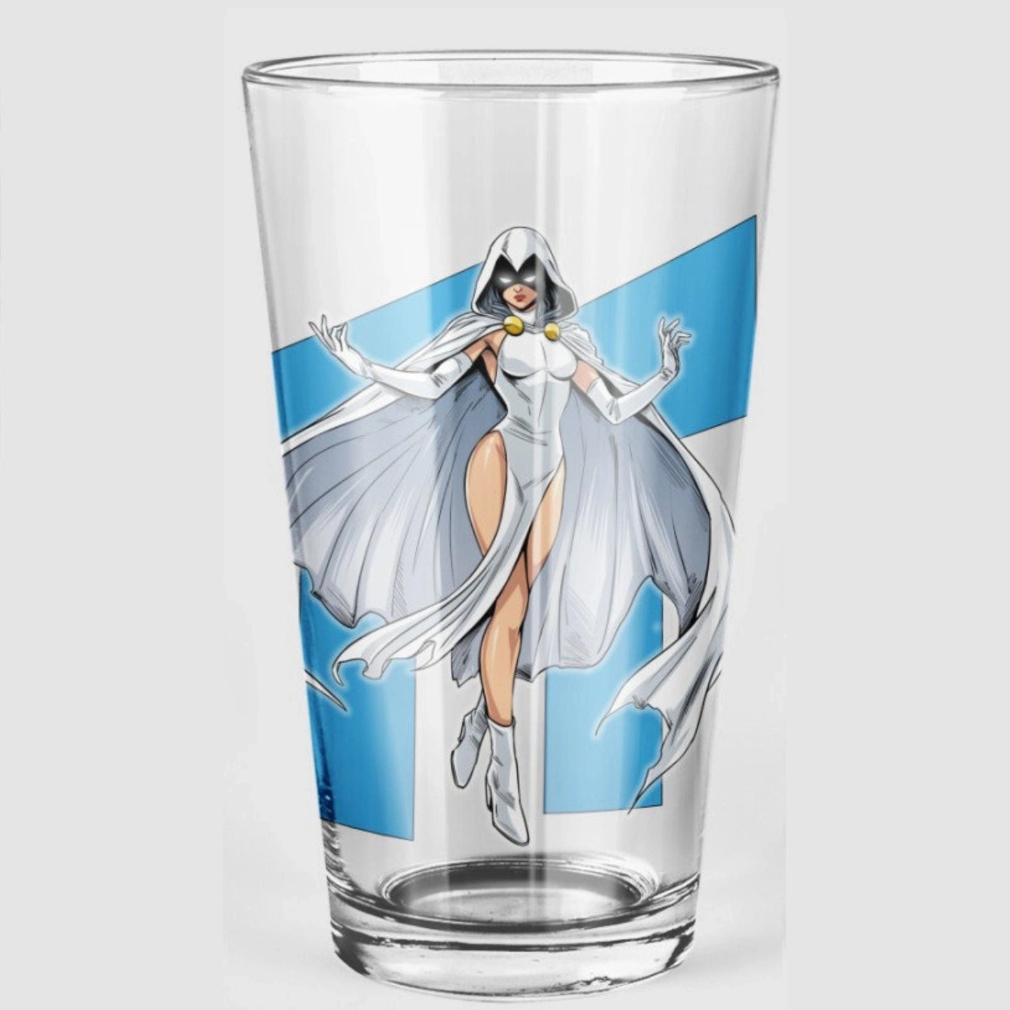 RAVEN WHITE READY Pint Glass (with Free Shipping)