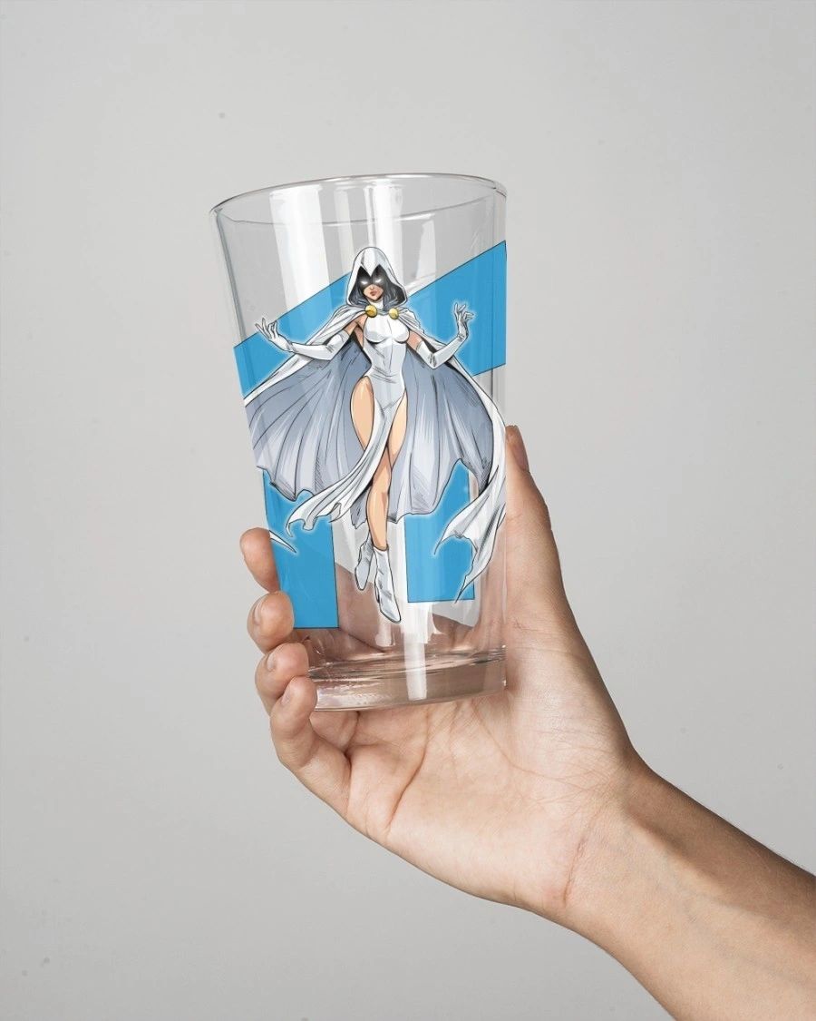 RAVEN WHITE READY Pint Glass (with Free Shipping)