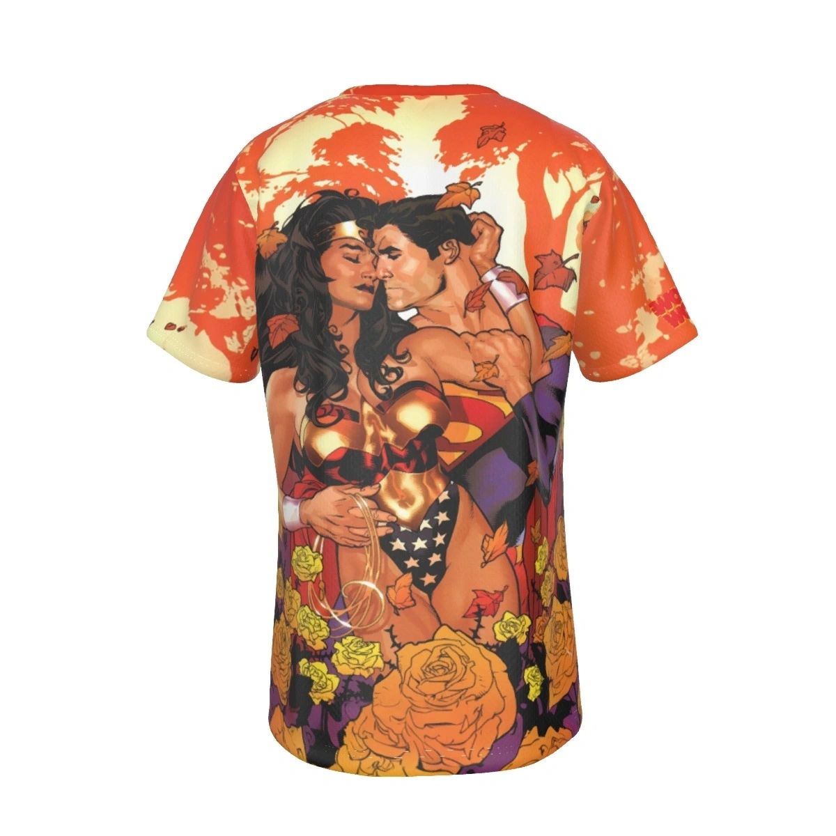 WONDER WOMAN SUPERMAN ALL OVER PRINT SHIRT AND TANK TOP - ADAM HUGHS ART