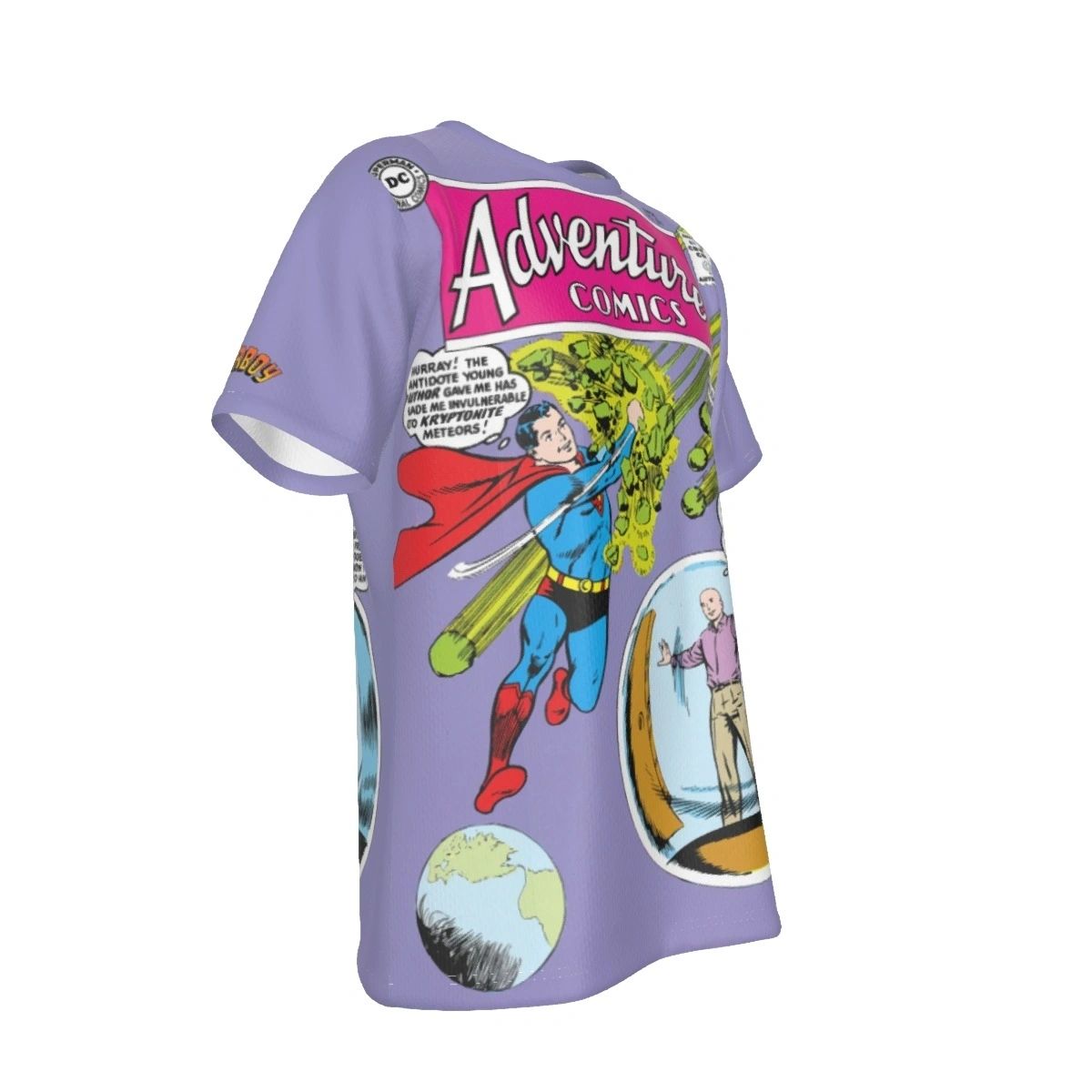 ADVENTURE 271 1ST LEX LUTHER BATTLE ALL OVER PRINT SHIRT AND TANK TOP