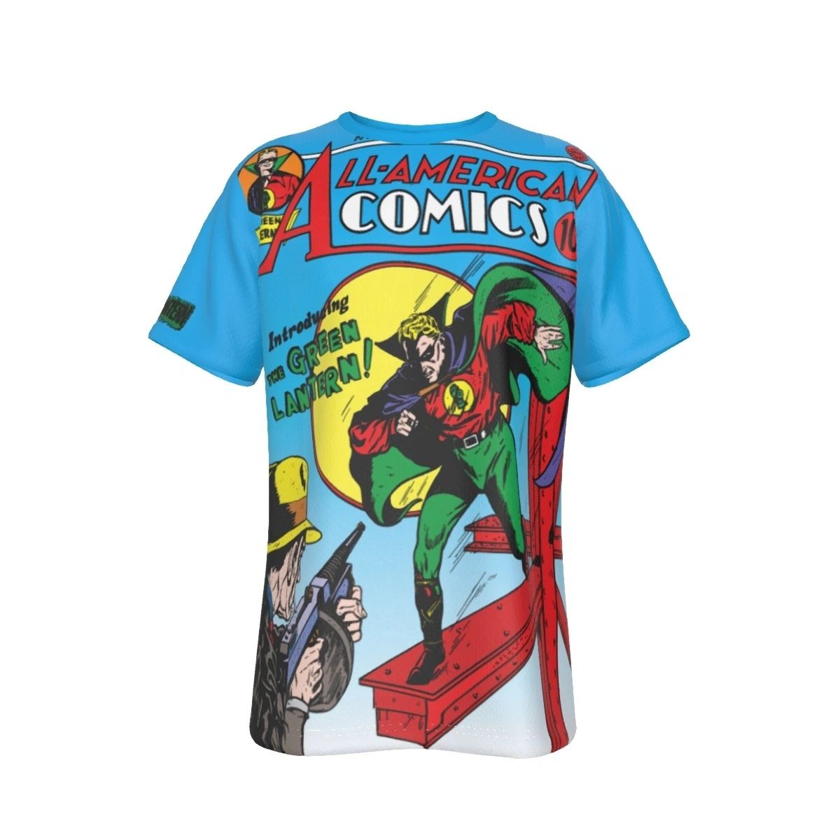 ALL AMERICAN COMIC16 1ST GREEN LANTERN ALL OVER PRINT SHIRT AND TANK TOP