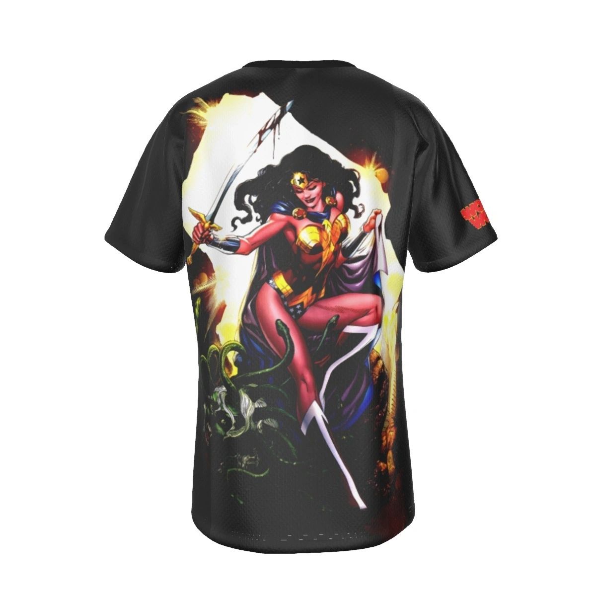 WONDER WOMAN ALL OVER PRINT SHIRT AND TANK TOP -IVAN RIES ART