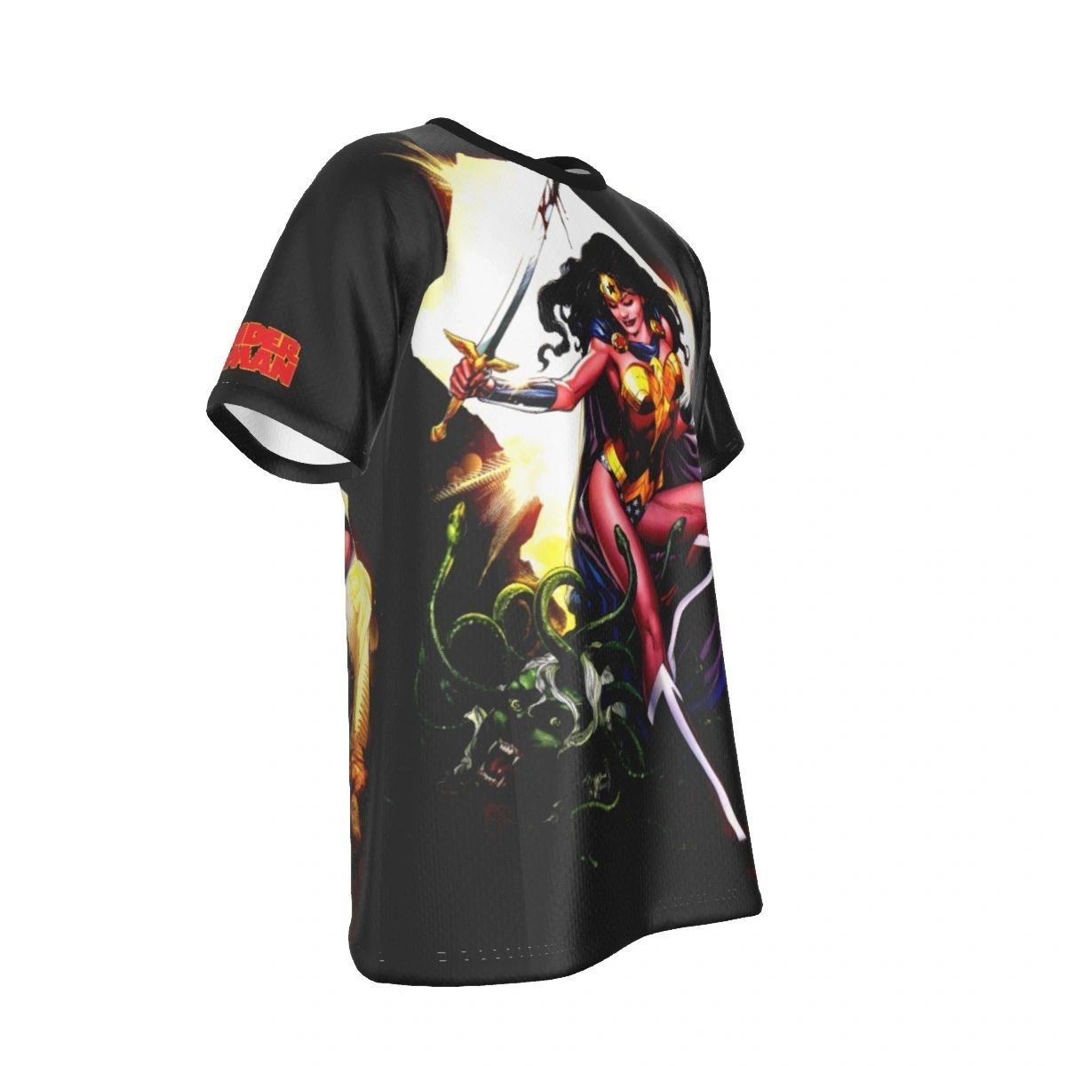 WONDER WOMAN ALL OVER PRINT SHIRT AND TANK TOP -IVAN RIES ART