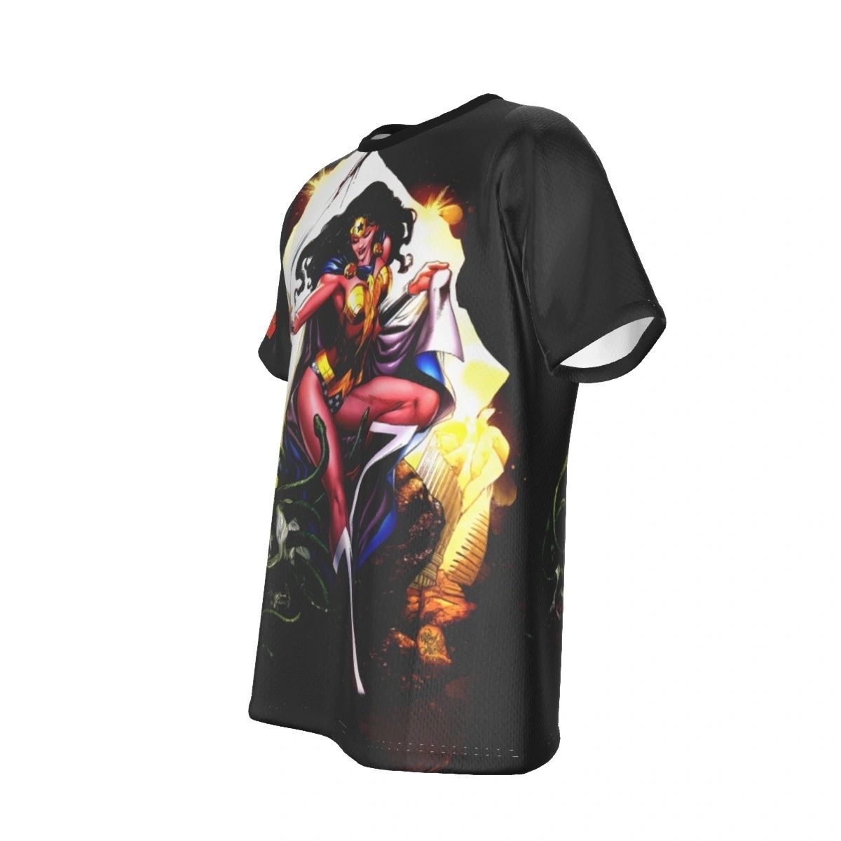 WONDER WOMAN ALL OVER PRINT SHIRT AND TANK TOP -IVAN RIES ART