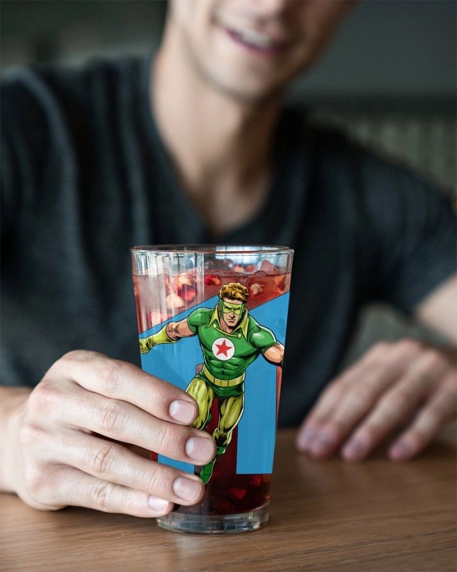 RED STAR READY Pint Glass (with Free Shipping)