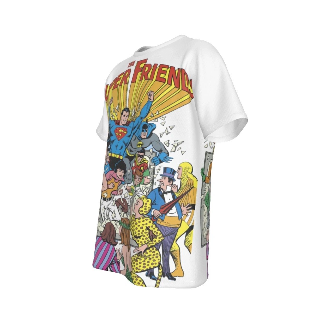 SUPER FRIENDS ALL OVER PRINT SHIRT AND TANK - 1ST SUPER FRIENDS COMIC