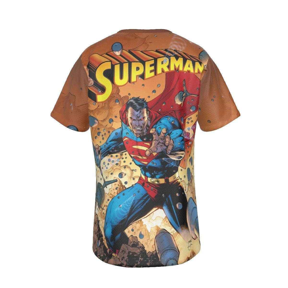SUPERMAN 205 ROCKETS ALL OVER PRINT SHIRT AND TANK