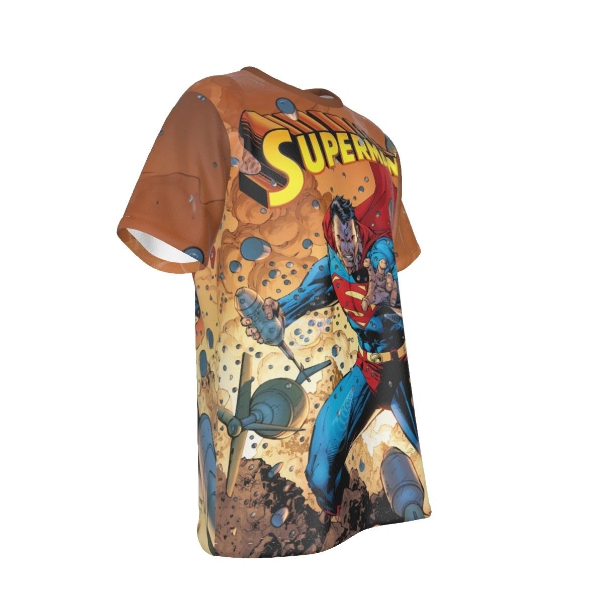 SUPERMAN 205 ROCKETS ALL OVER PRINT SHIRT AND TANK