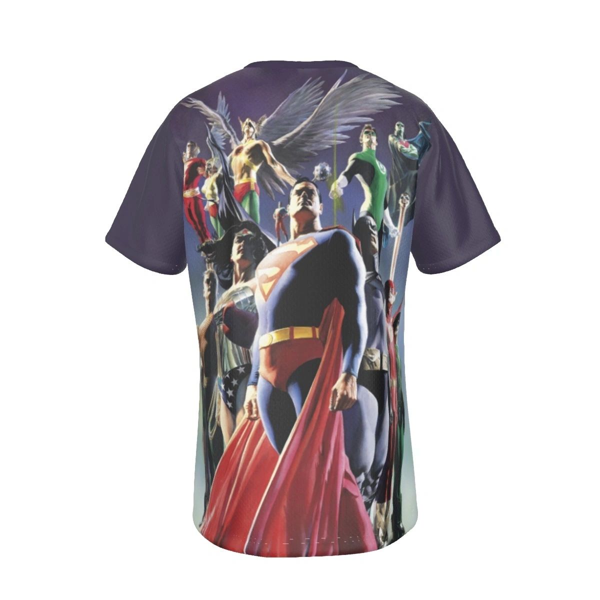 JLA- ALEX ROSS ALL OVER PRINT SHIRT AND TANK