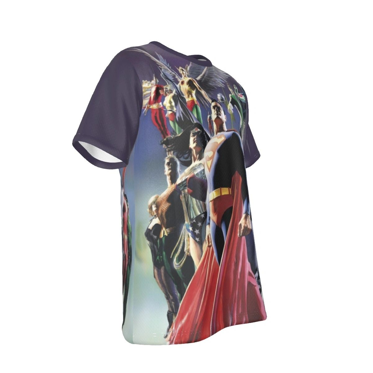 JLA- ALEX ROSS ALL OVER PRINT SHIRT AND TANK