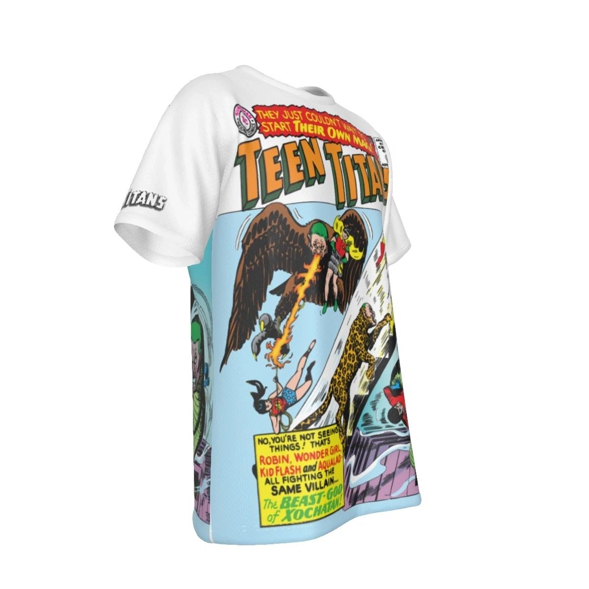 TEEN TITANS 1 ALL OVER PRINT SHIRT AND TANK - TITANS FROM THE BEGINNING 3