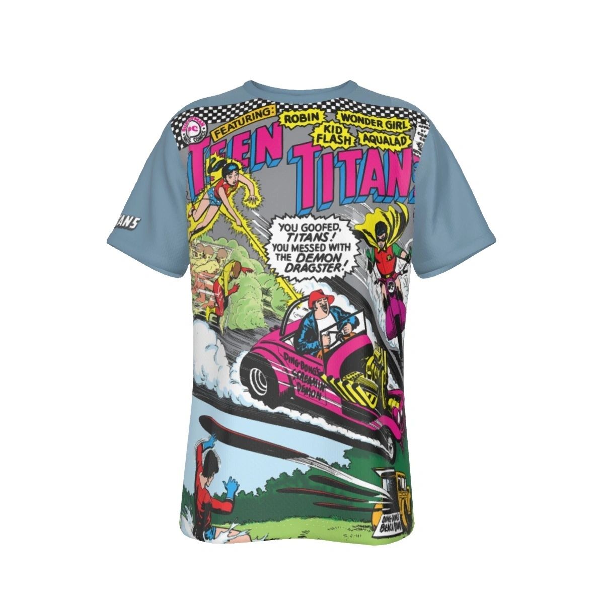 TEEN TITANS 3 ALL OVER PRINT SHIRT AND TANK - TITANS FROM THE BEGINNING 5