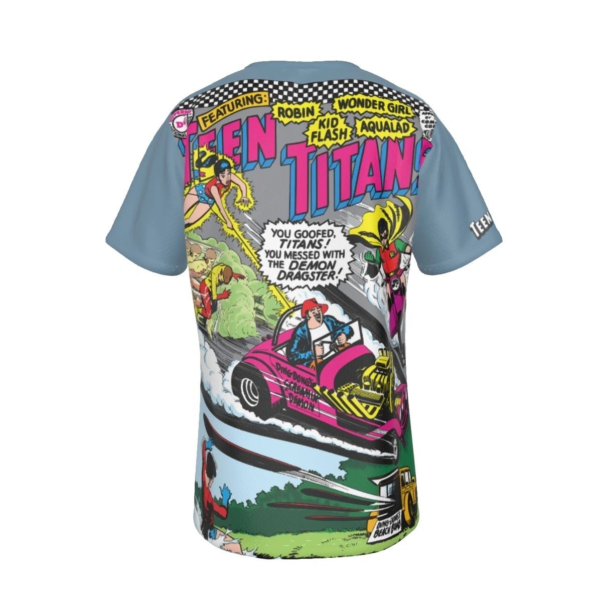 TEEN TITANS 3 ALL OVER PRINT SHIRT AND TANK - TITANS FROM THE BEGINNING 5