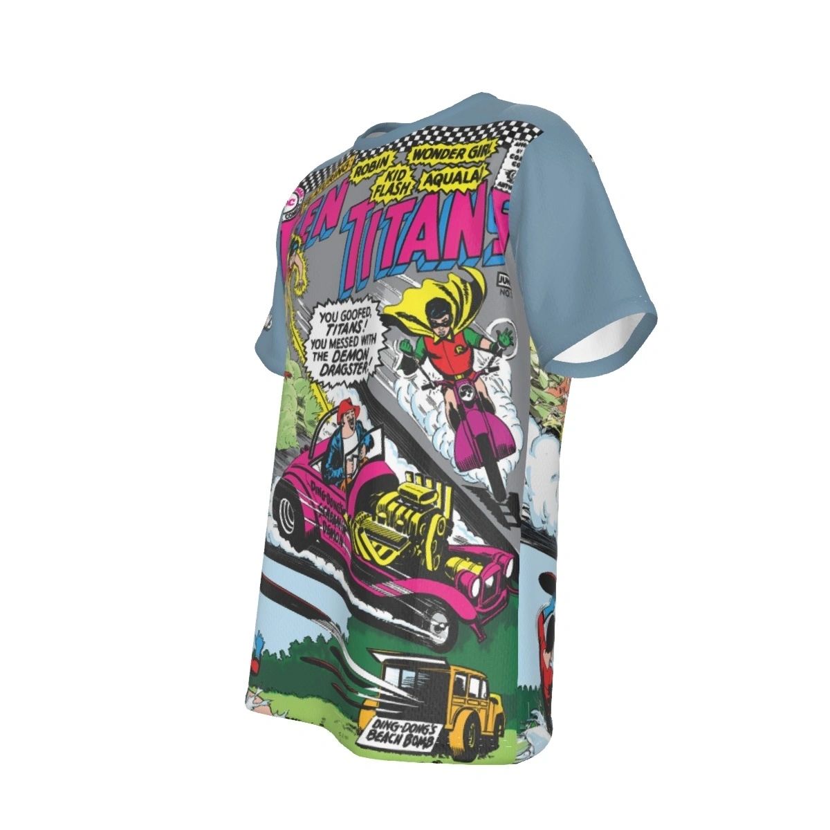 TEEN TITANS 3 ALL OVER PRINT SHIRT AND TANK - TITANS FROM THE BEGINNING 5