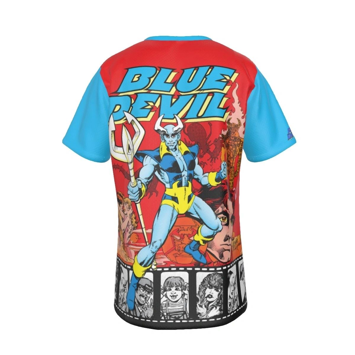 BLUE DEVIL 1 ALL OVER PRINT SHIRT AND TANK - AOP