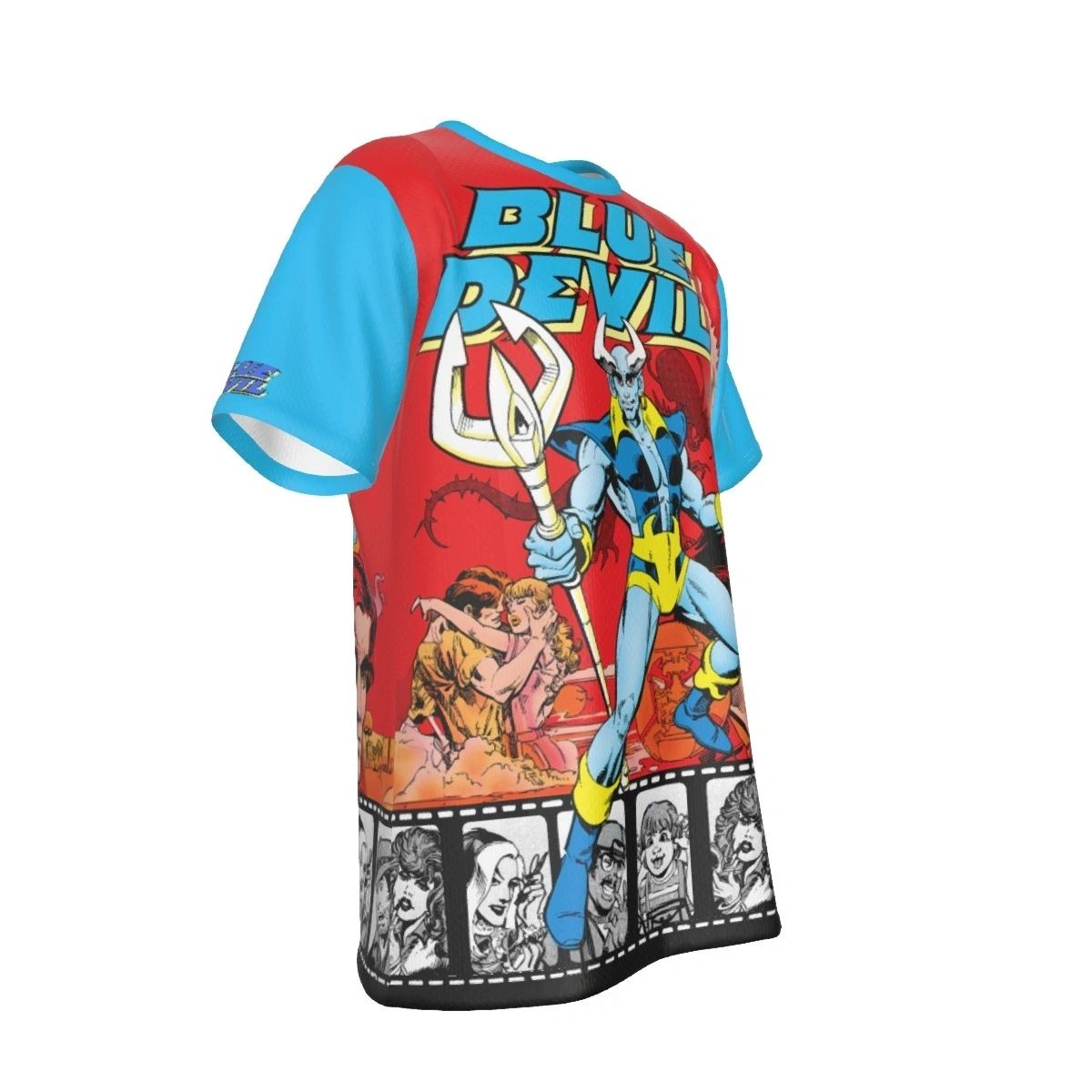 BLUE DEVIL 1 ALL OVER PRINT SHIRT AND TANK - AOP