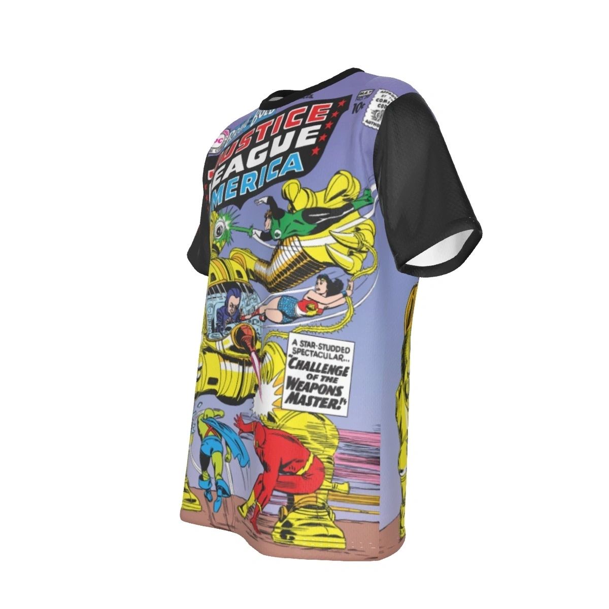 BRAVE AND THE BOLD 29 ALL OVER PRINT SHIRT AND TANK - JLA FROM THE BEGINNING 2