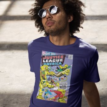 COVER BRAVE AND THE BOLD 29 ALL OVER PRINT SHIRT AND TANK - JLA FROM THE BEGINNING 2C