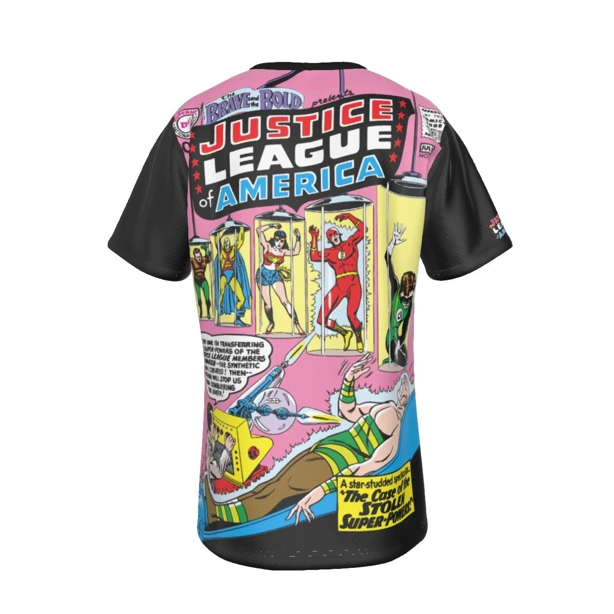 BRAVE AND THE BOLD 30 ALL OVER PRINT SHIRT AND TANK - JLA FROM THE BEGINNING 3