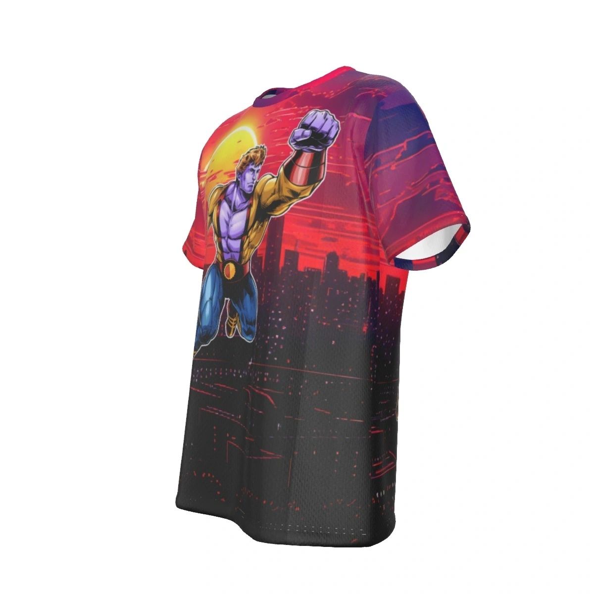 POWER BOY ALL OVER PRINT SHIRT AND TANK TOP
