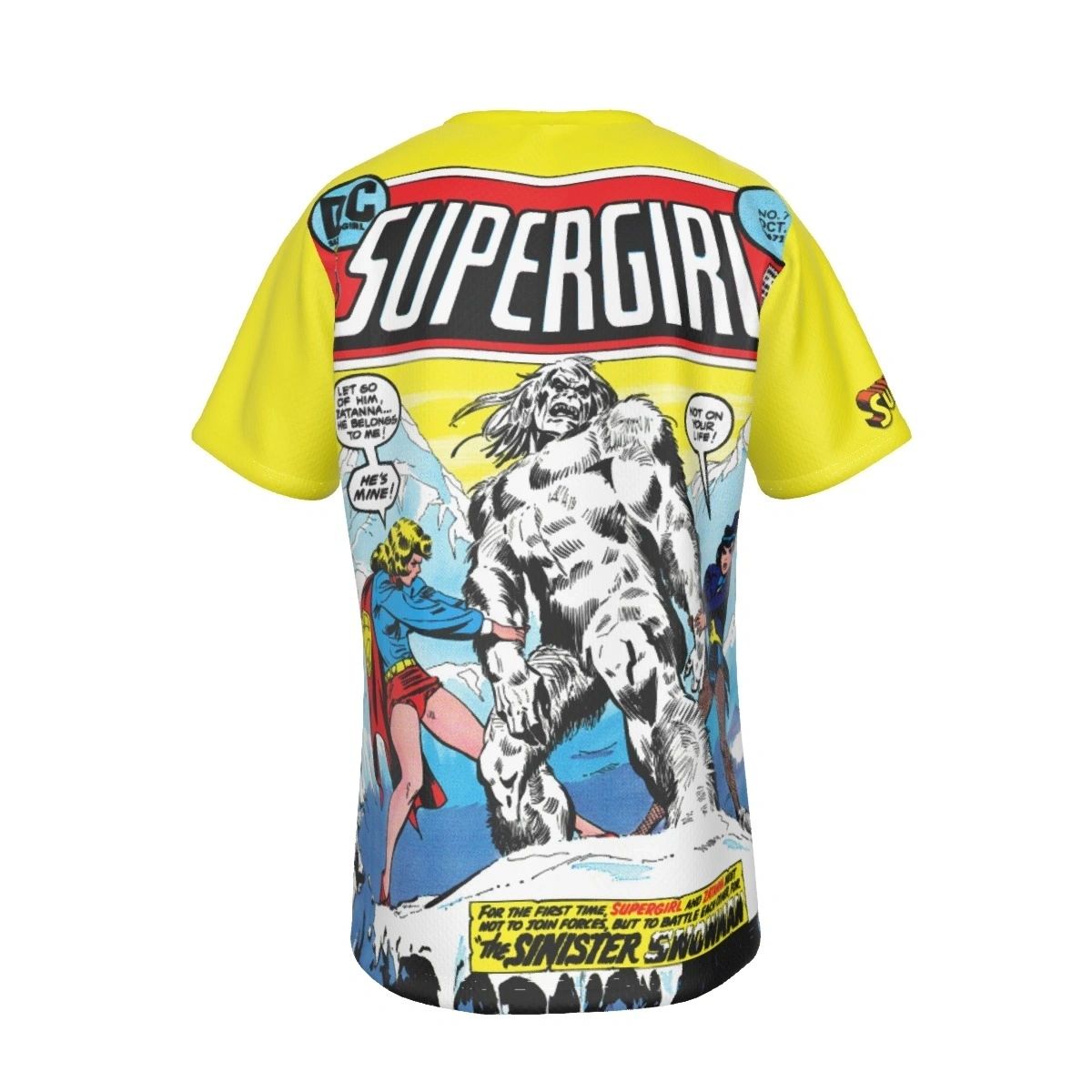 SUPERGIRL 7 ALL OVER PRINT SHIRT AND TANK TOP