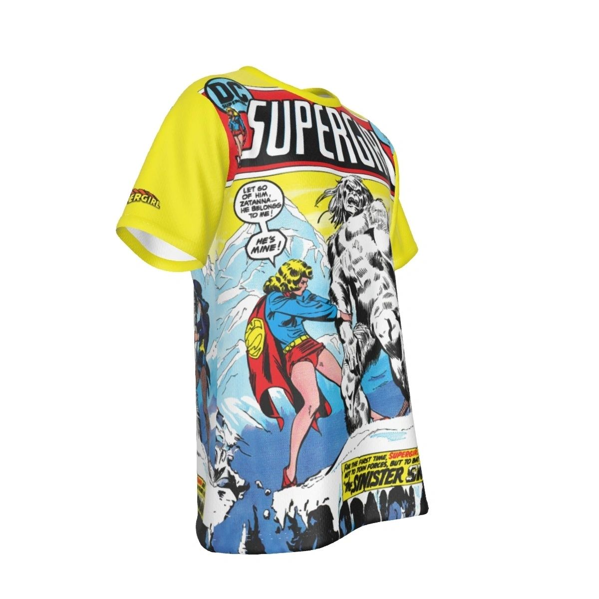 SUPERGIRL 7 ALL OVER PRINT SHIRT AND TANK TOP