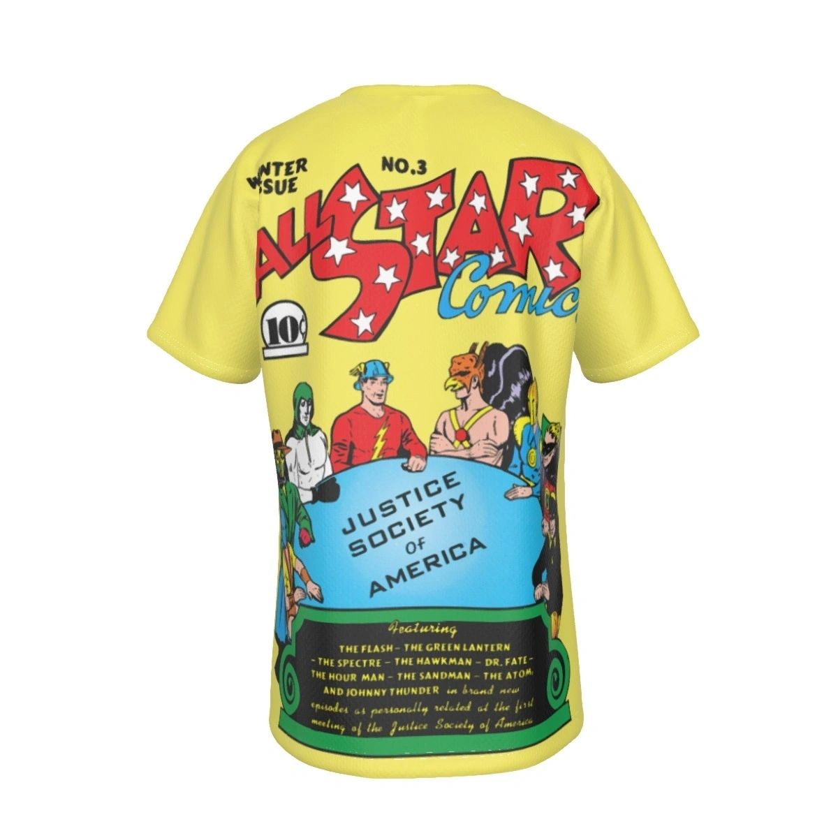ALL STAR COMICS 3 COVER ALL OVER PRINT SHIRT AND TANK - JSA FROM THE BEGINNING 1