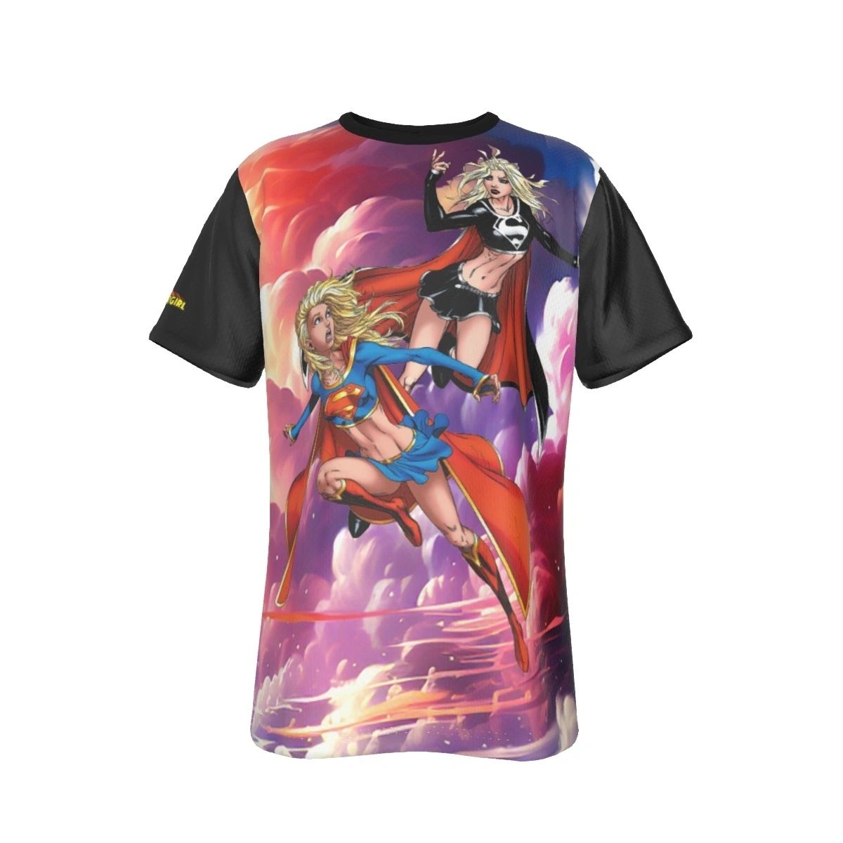 SUPERGIRL VS DARK SUPERGIRL ALL OVER PRINT SHIRT AND TANK TOP