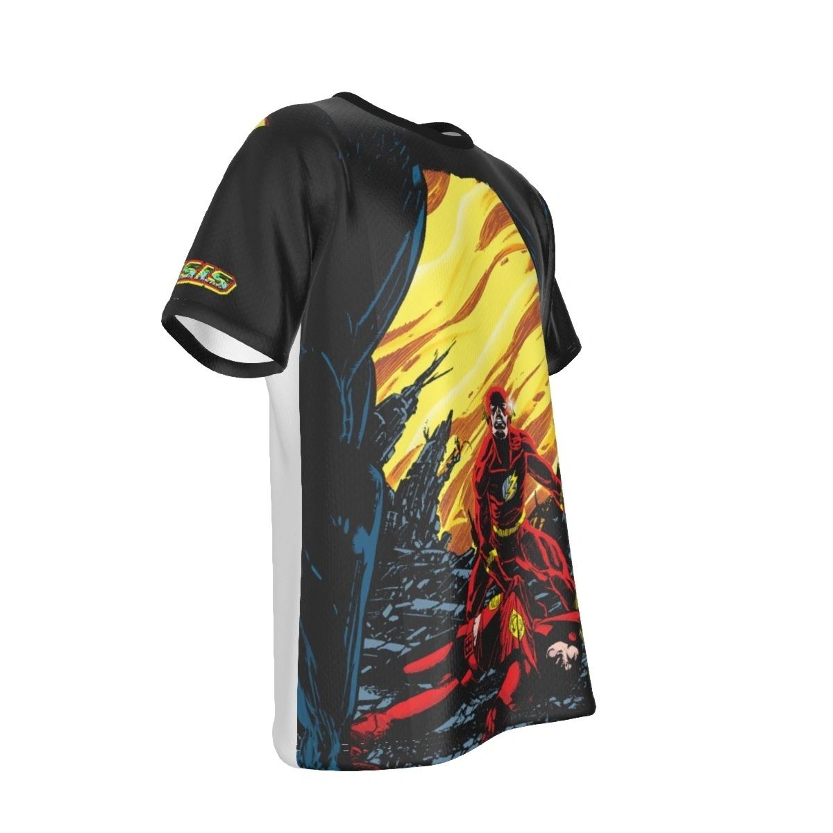 CRISIS 8 FLIGHT ALL OVER PRINT SHIRT AND TANK TOP - DEATH OF FLASH