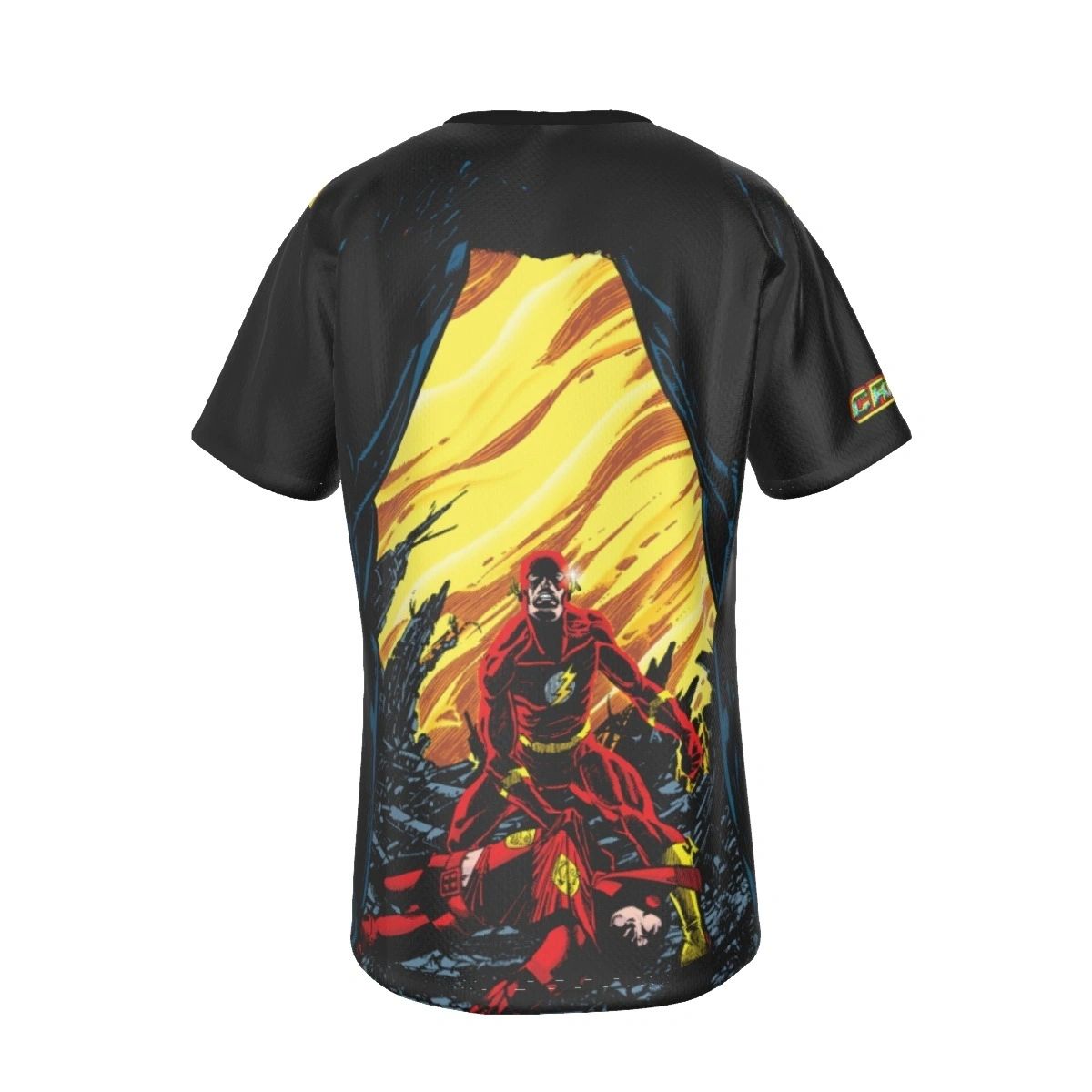 CRISIS 8 FLIGHT ALL OVER PRINT SHIRT AND TANK TOP - DEATH OF FLASH