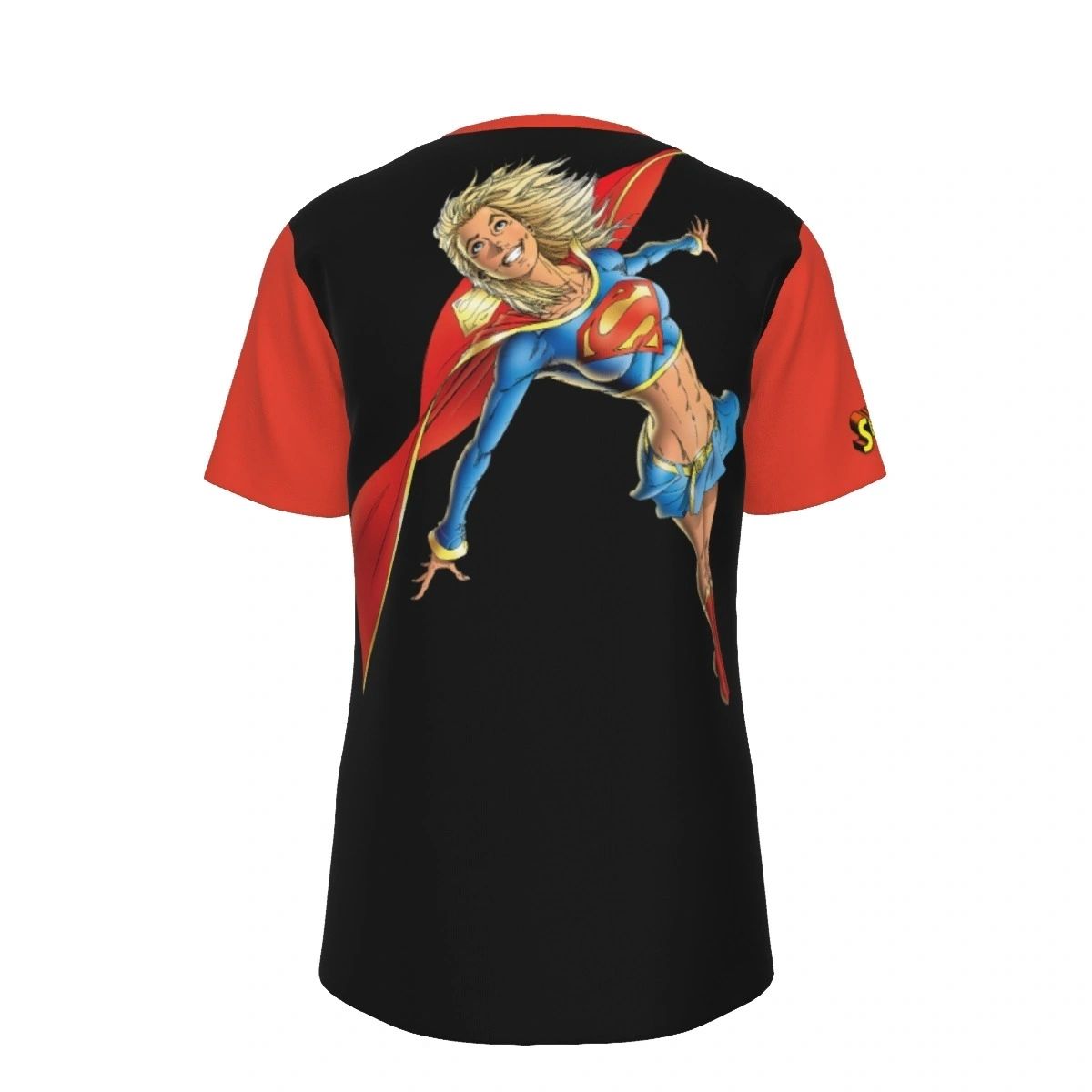SUPERGIRL 0 FLIGHT ALL OVER PRINT SHIRT AND TANK TOP - IAN CHURCHILL ART