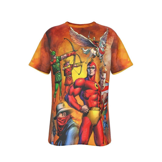 SEVEN SOLDIERS OF VICTORY ALL OVER PRINT SHIRT AND TANK TOP