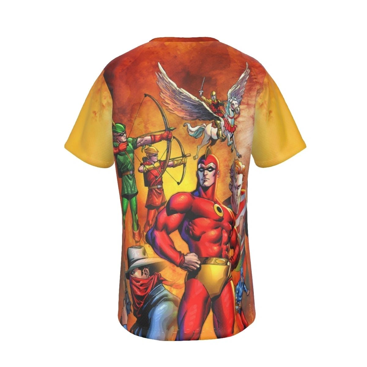 SEVEN SOLDIERS OF VICTORY ALL OVER PRINT SHIRT AND TANK TOP