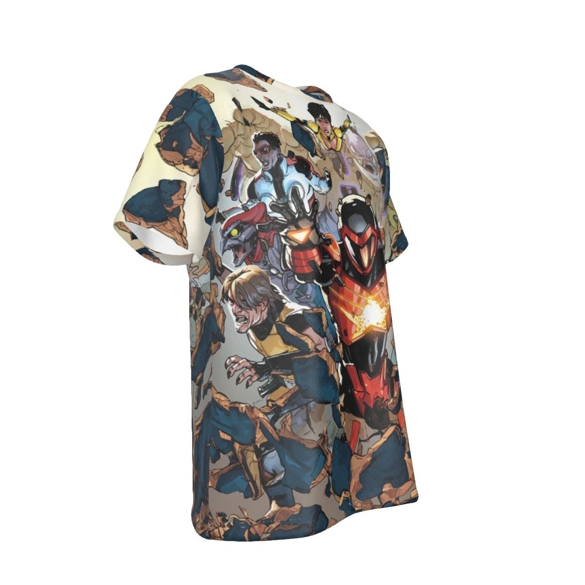LEGION LOST 6 ALL OVER PRINT SHIRT AND TANK TOP - CHAMELEON GIRL