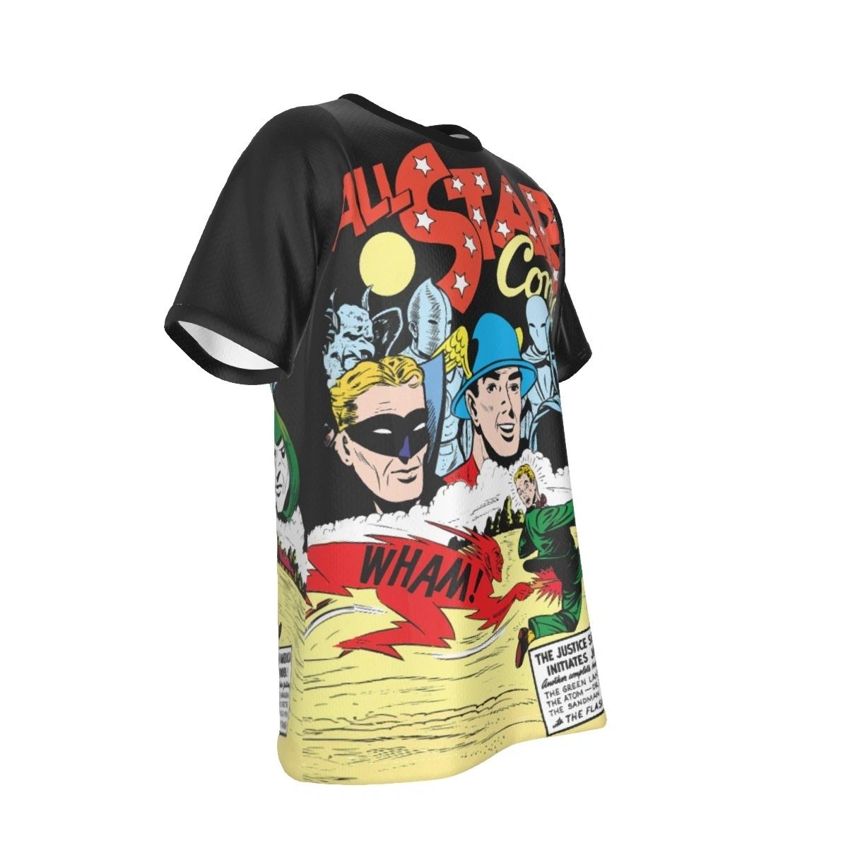 ALL STAR COMICS 6 COVER ALL OVER PRINT SHIRT AND TANK - JSA FROM THE BEGINNING 4