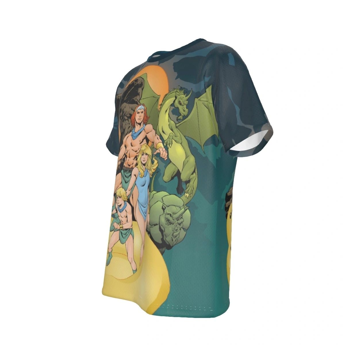 HERCULOIDS COVER ALL OVER PRINT SHIRT AND TANK - FUTURE QUEST