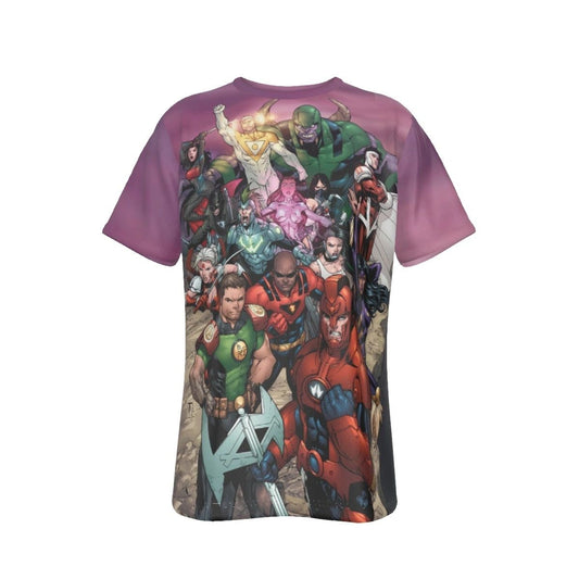 WILDCATS 21 COVER ALL OVER PRINT SHIRT AND TANK