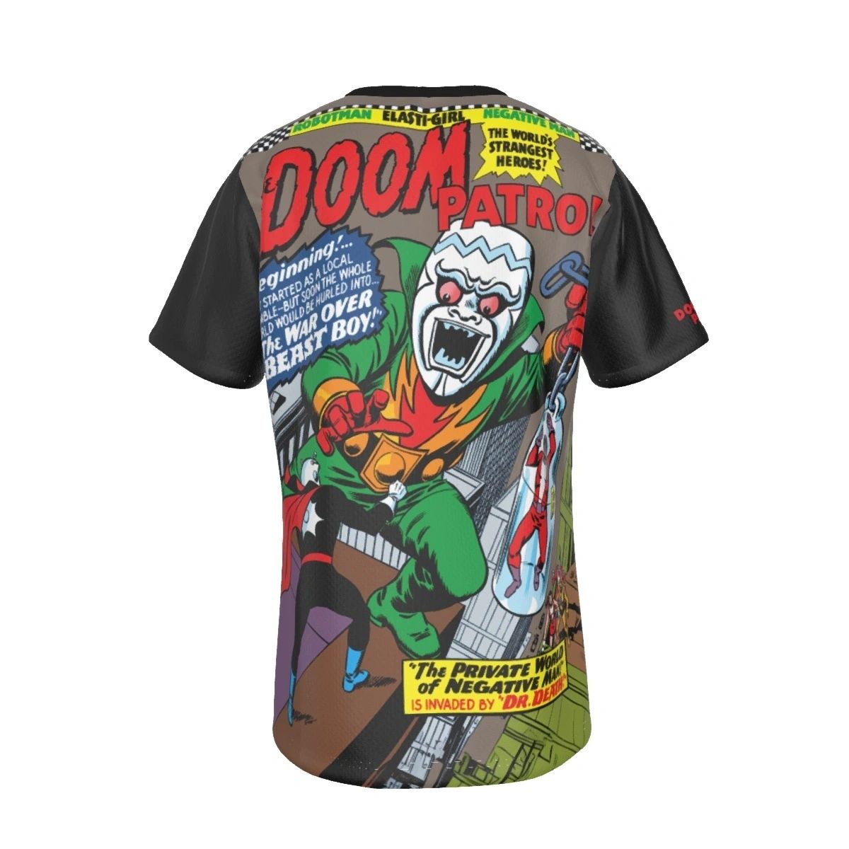 DOOM PATROL 107 ALL OVER PRINT SHIRT AND TANK TOP