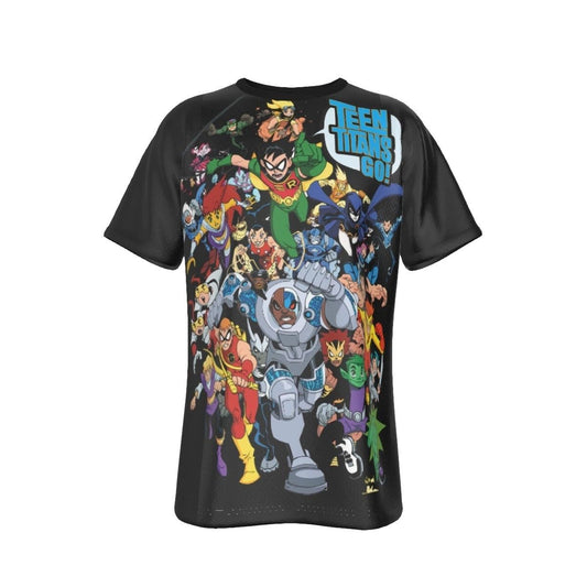 TEEN TITANS GO 5O COVER ALL OVER PRINT SHIRT AND TANK