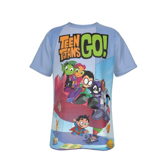 TEEN TITANS GO 45 ALL OVER PRINT SHIRT AND TANK TOP