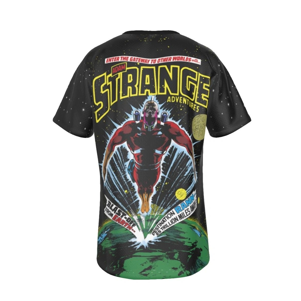 STRANGE ADVENTURES 217 ALL OVER PRINT SHIRT AND TANK TOP - ADAM STRANGE