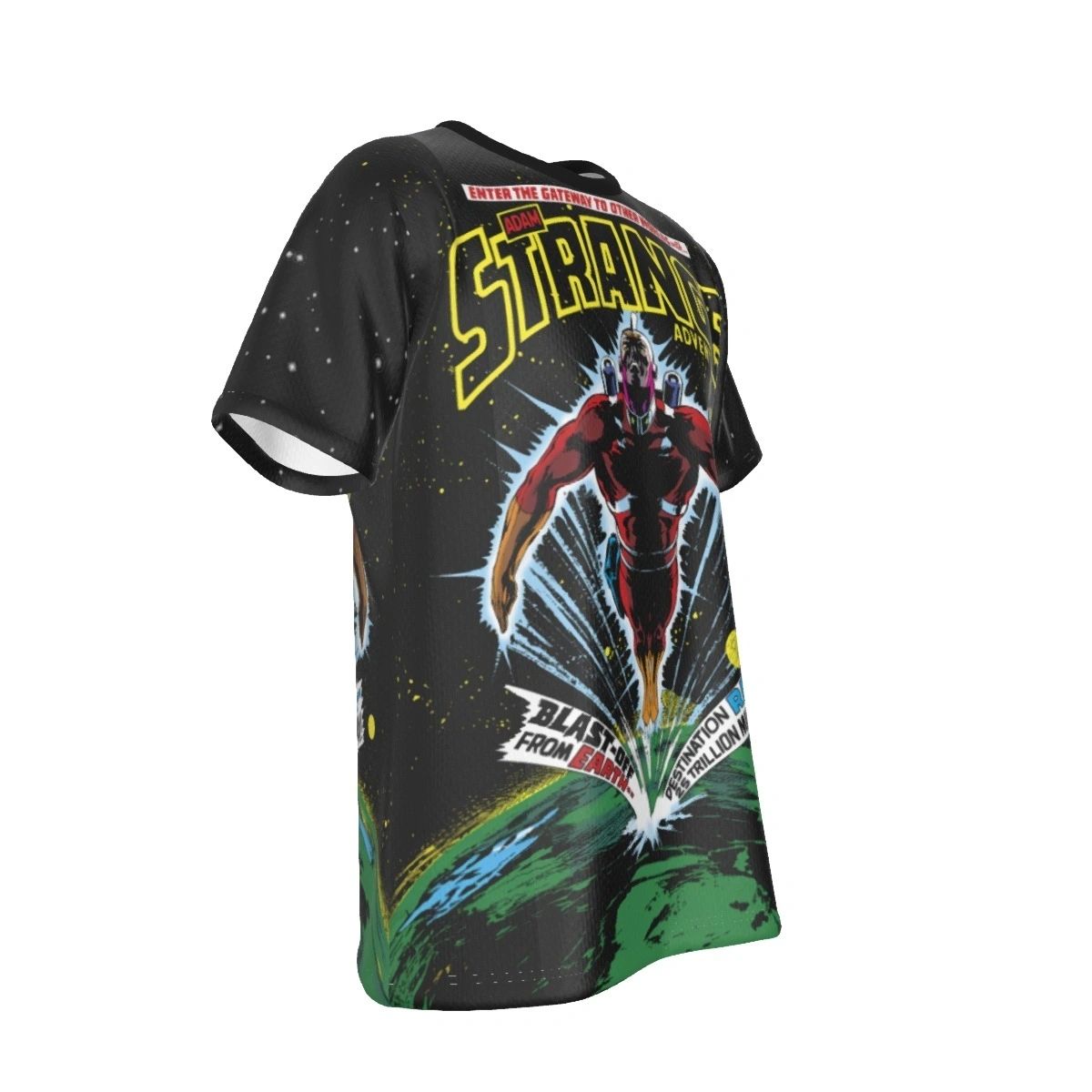 STRANGE ADVENTURES 217 ALL OVER PRINT SHIRT AND TANK TOP - ADAM STRANGE