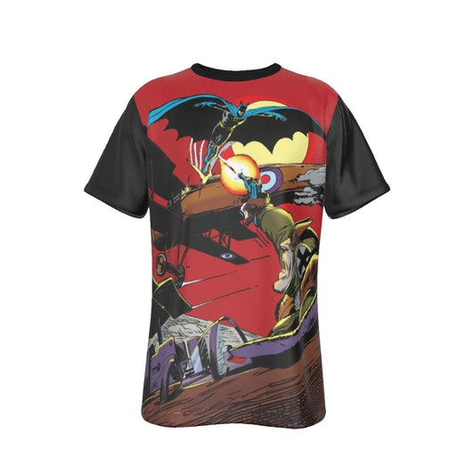 DETECTIVE 404 COVER ALL OVER PRINT SHIRT AND TANK-BATMAN ENEMY ACE