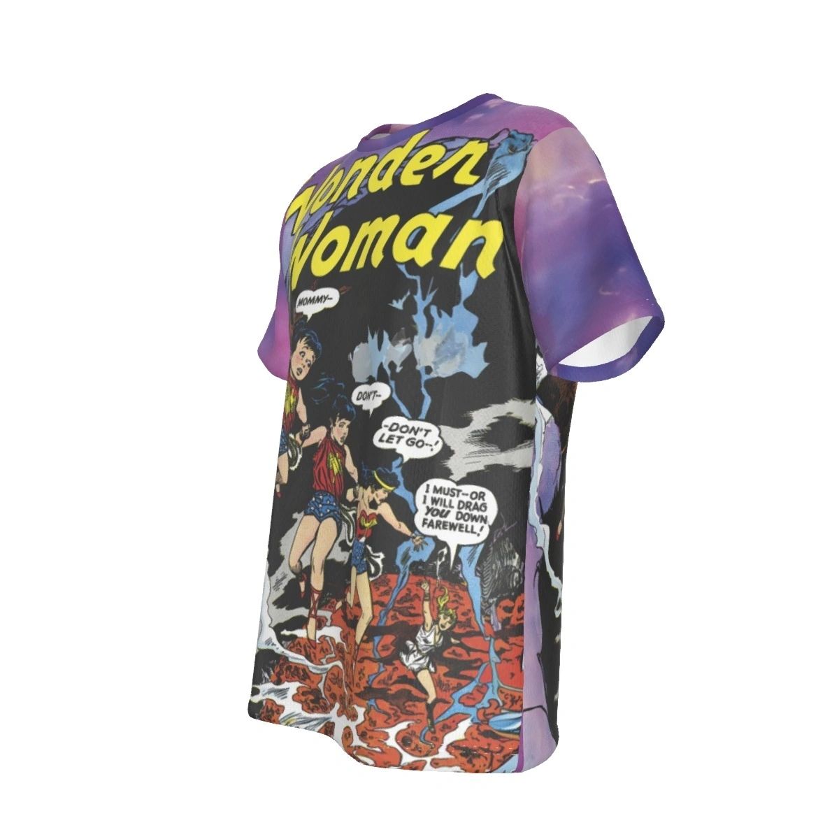 WONDER WOMAN 129 COVER ALL OVER PRINT SHIRT AND TANK-WONDER GIRL