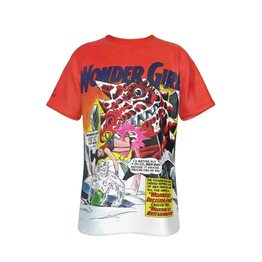 WONDER WOMAN 152 COVER ALL OVER PRINT SHIRT AND TANK-WONDER GIRL